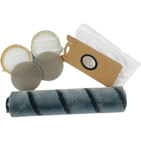 Filtre pour aspirateur brosse pour aspirateur Filtre de brosse pour aspirateur filtre de H4 Aspirateur Soft Fleece Main Brosse Roller Filtre HEPA Sponge Collecting Sac à poussière (1/5)