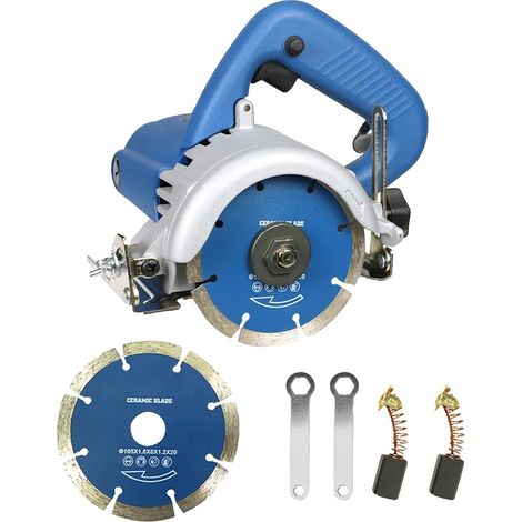 Machine de découpe de carreaux en céramique, moteur de 1200W, découpe en biseau de 0 à 45 degrés, 1set (1/2)