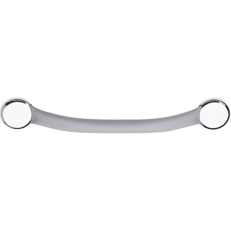 Edelstahl-Einträgerstange Soft 37cm Grau