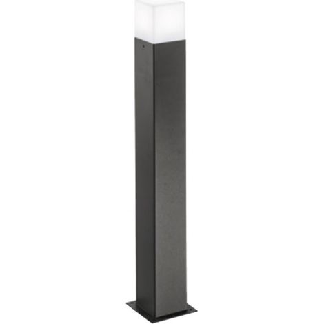 Lampioncino esterno gea led aditi ges412 led lampada terra antracite moderno lampada terra alluminio e27 70cm ip44