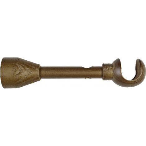 Ideas Wood Supporto a Parete Doppio - Frassino Satinato
