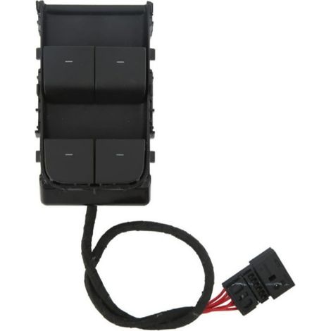 1081037 Applicable to 2017-2023 Tesla Model 3/Model Y Matte Black Driver's Side Window Switch (1/5)