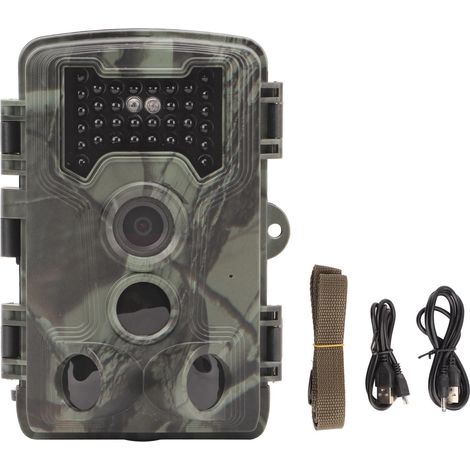 Caméra de chasse infrarouge 1080P 36MP étanche IP66, détection automatique, angle large 120° pour observation de la faune (1/5)