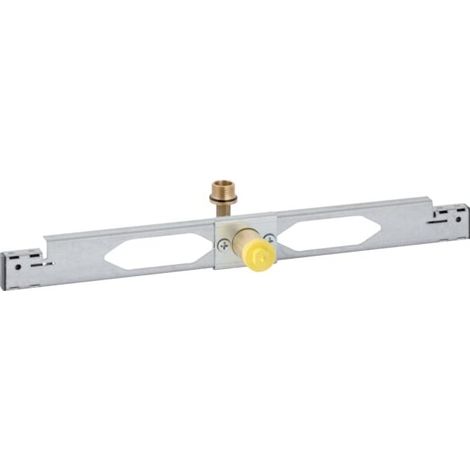 Geberit Zulauftraverse für Urinal, mit Sprühkopf, Rp 1/2", Stahl, 242042001 (1/2)