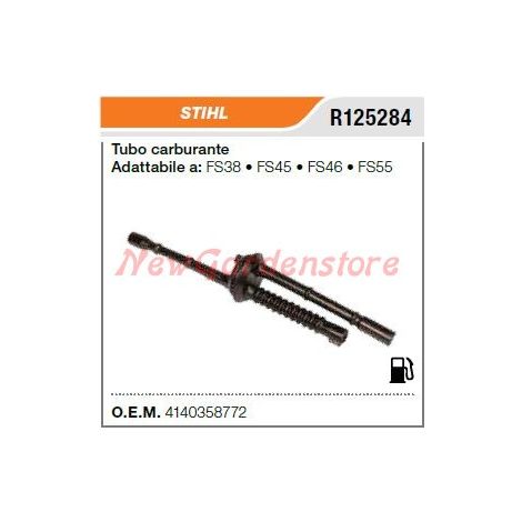 STIHL Kettensäge FS38 FS45 FS46 FS55 R125284 Kraftstoffschlauch