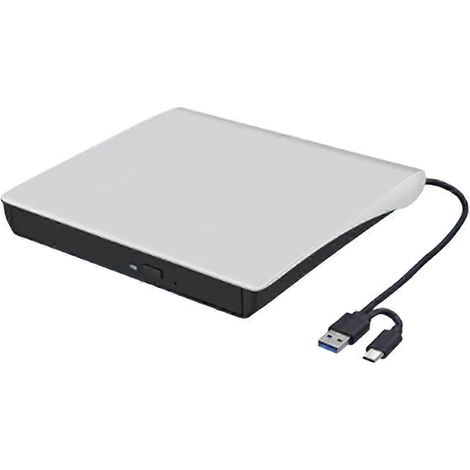 Externes USB 3.0 Typ-C CD/DVD-Lese-/Brennergerät, tragbares DVD-Lese-/Brennergerät, optisches Laufwerk (1/5)