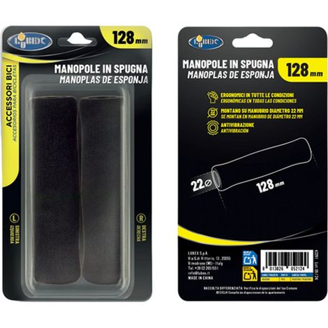 MANOPOLE X BICI IN SPUGNA Ø22X125MM CF2 PZ