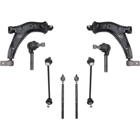 KIT BRACCIO OSCILLANTE 8 PEZZI COMPATIBILE CON CITROËN XSARA Break (N2) 1.6 16V 09.2000 / Kit Sospensione Completo OE/OEM / Bracci Oscillanti + Testine Sterzo / Sostituzione Diretta OEM