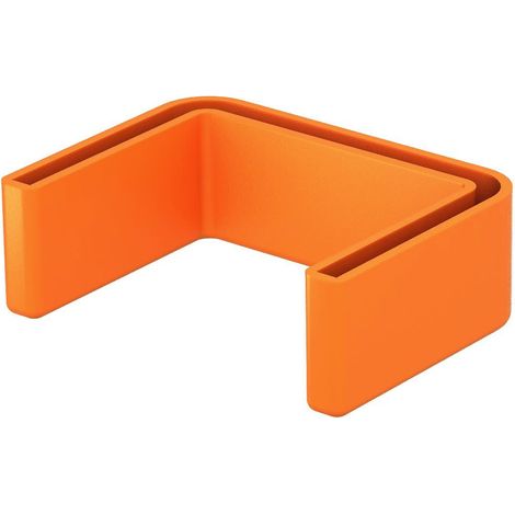 OBO Bettermann Tapa de protección para US 7-Stiel 25x70 Polietileno naranja pastel RAL 2003, 6338497