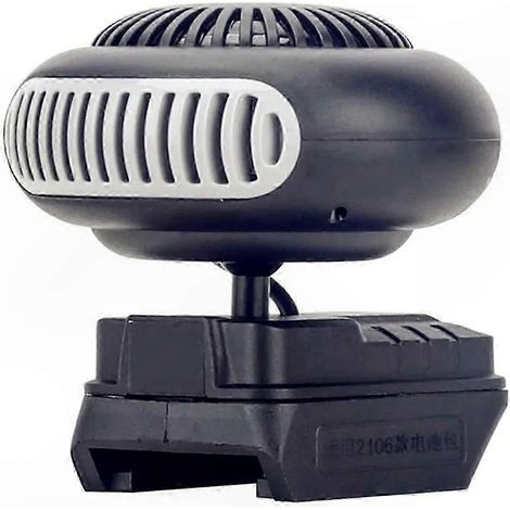 Chauffage de voiture sans fil 20V, souffleur d'air chaud électrique avec fonction de désembuage de pare-brise, ventilateur chauffant portable pour véhicules. (1/5)