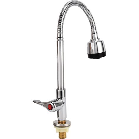 Rubinetto per lavello da cucina, lavello per verdure, lavastoviglie, rubinetto da cucina antiruggine universale girevole a 360 gradi, rubinetto per lavabo da bagno antiruggine, lavaggio.