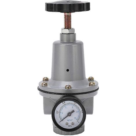 Kit de régulateur de pression pour système d'air comprimé avec détendeur pneumatique et manomètre (QTY10 G) (1/4)