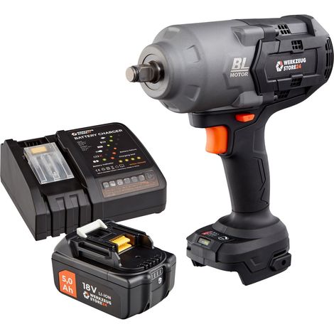 WS24 Taladro de impacto inalámbrico WDS 18 V 1/2" 1.600 NM / 1x 5,0 Ah batería + cargador rápido