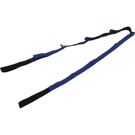 Sangle élastique de fitness pour yoga, pilates et rééducation - Bande de résistance ajustable polyvalente (1/5)