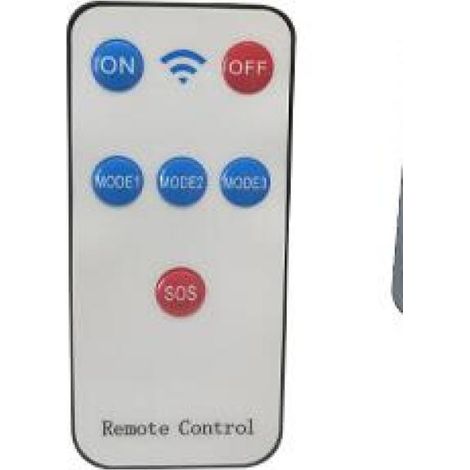 Lampe solaire transfrontalière pour jardin extérieur, éclairage intelligent à détection de présence humaine, simulation de caméra de surveillance, lampadaire, télécommande (1/5)