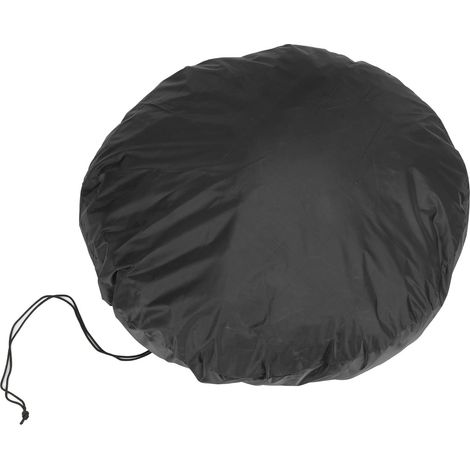 Housse de roue de secours universelle, protection anti-pluie, anti-soleil et anti-neige pour pneu, noir, taille L. (1/5)