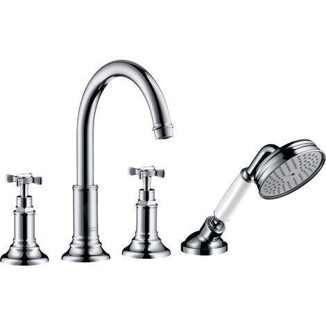 hansgrohe AXOR Montreux 4 trous pour jante de baignoire DN15, (1/4)