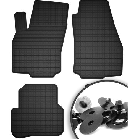 Gummimatten + Stopper für: Peugeot Bipper Kombivan, Tepee (2007-2017)