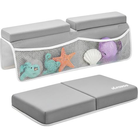 Tapis de genoux et repose-coudes pour bain, design antidérapant, facile à nettoyer, 280MMx560MM, (Jouets non inclus) (1/2)