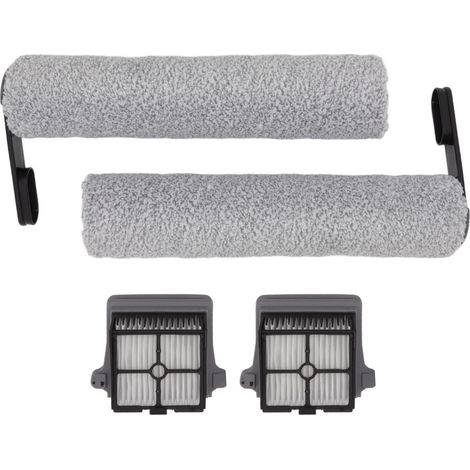 Kit di 2 spazzole a rullo morbide + 2 filtri HEPA lavabili per aspirapolvere senza fili Tineco 3.0 - Ricambi compatibili (1/5)