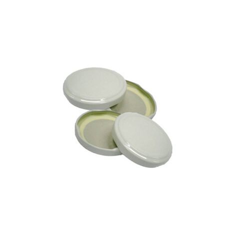 Tappo per Barattolo D 43 mm Bianco Ambrosio Vetri 100 Pezzi