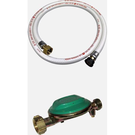 Kit de manguera de gas y regulador de butano