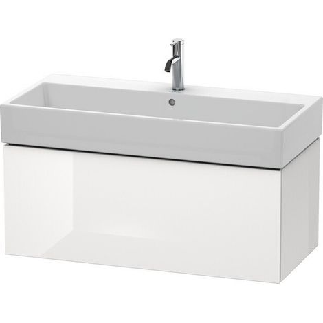 Mobile lavabo L-CUBE 394x984x459mm cemento