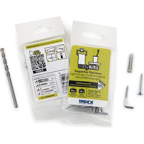 EASYKIT PICCOLI FISSAGGI EKMULFAL ( 12 pz.)