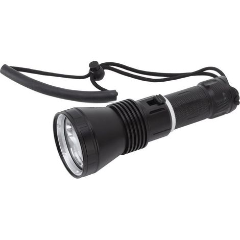 Lampe de plongée 8000LM étanche IPX8, lumière vidéo sous-marine portable avec processeur quad-core, pour immersion jusqu'à 100 mètres, en aluminium léger. (1/5)