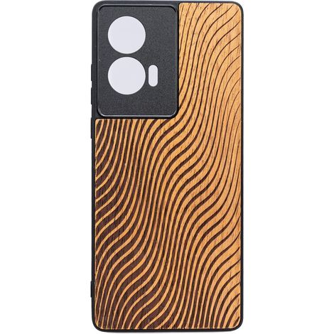 Bewood Holzhülle für Motorola Edge 50 Fusion WAVES MERBAU (1/2)
