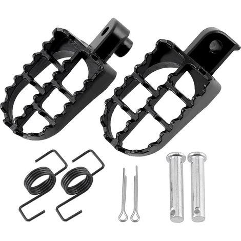 8 mm Aluminium-Fußrasten für Taotao Offroad-Motorräder, Motocross, MX, PW50, PW80, TTR90 50/70/90/110/125 cm³ (1/5)