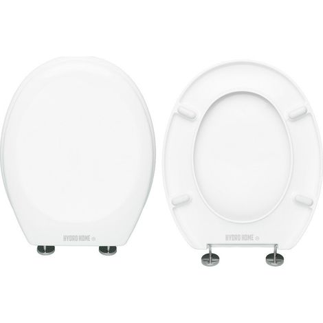 Copriwater Duraplus Duravit termoindurente bianco (1/4)