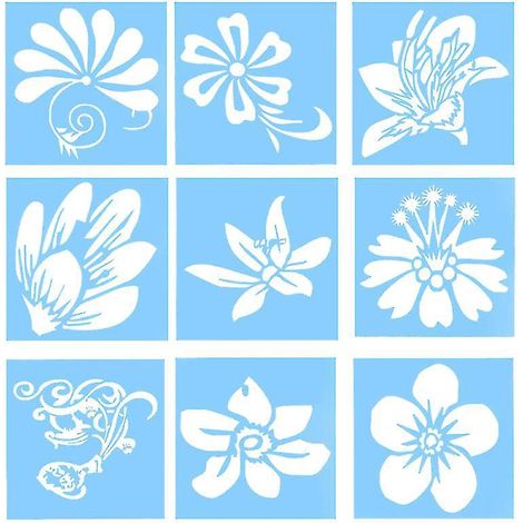 9 pochoirs de dessin pour enfants (1/3)