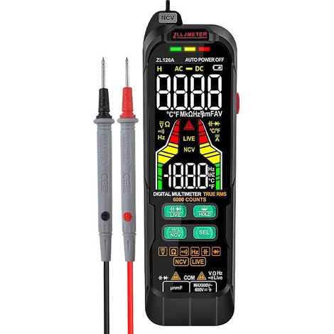 Professionelles digitales Multimeter AC/DC-Spannungsprüfgerät