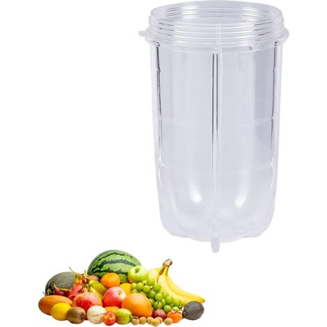 Magic Blenders Cup, 8 14.8cm Gobelets De Rechange Pour Magic Bullet Remplacer La Tasse Tasse Blender De Rechange En Plastique Accessoires De Mixeur Pour La Maison Et La Cuisine (Grand) (1/5)