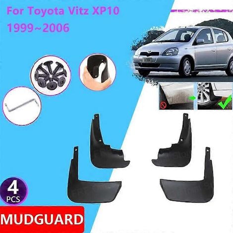 Schmutzfänger für Toyota Vitz XP10 Yaris Echo 19992006 Schmutzfänger für hintere Kotflügel Spritzschutz Abdeckungen Radschutz Zubehör--