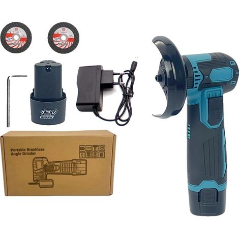 Meuleuse d'angle micro, sans fil, outil de coupe à grande vitesse, 12V (1/2)