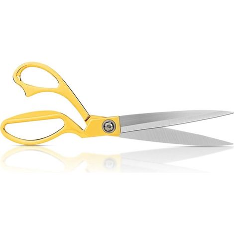 Tijeras de costura duraderas, afiladas y chapadas en oro para cortes precisos: una herramienta para la costura. - Crezuo