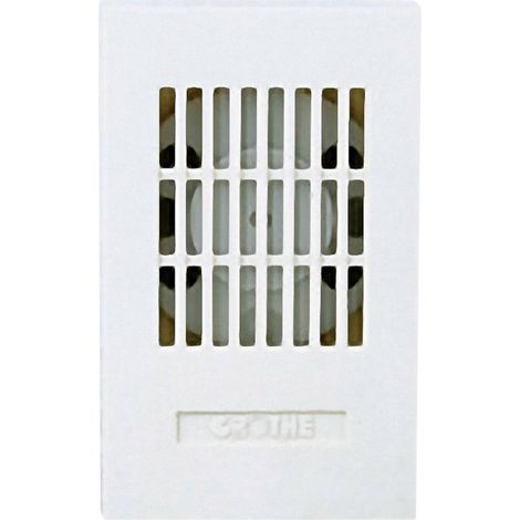 Grothe 24083 Campanello 24 V (max) 85 dBA Bianco