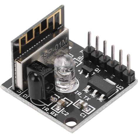Carte d'apprentissage de développement de télécommande WIFI émetteur-récepteur infrarouge pour Module ESP8285 DC 5V (1/5)