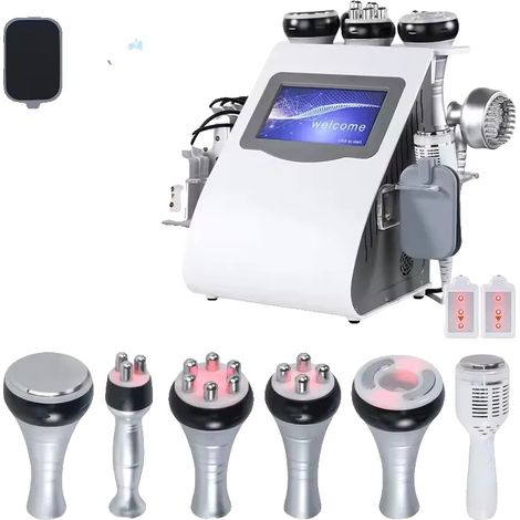 Gewichtsverlustmaschine, 80K Ultraschallkavitation, nicht-invasive Körperformung, 9in1 80k, EU-Stecker (1/2)