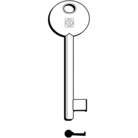 SILCA 6P2D CHIAVE PATENT PARI NICHELATA Q.TA 5
