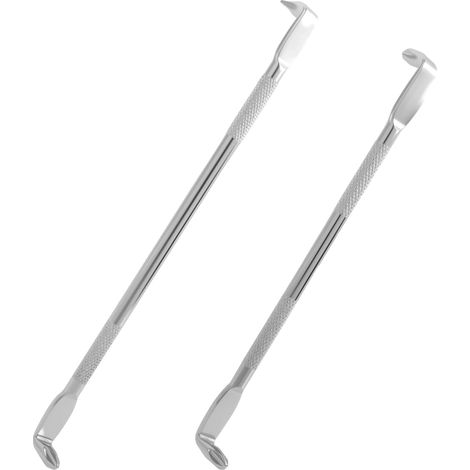 2 Pièces Décalés 90 Degrés Double Tête, Type Z Tournevis Coudés Magnétiques, Plat et Cruciforme, 185mm, 140mm Tournevis Coudés Dédiés aux Espaces Étroits, Robuste et Ergonomique (1/5)