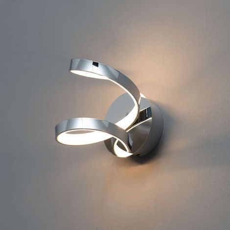 AMXCNOY Applique murale LED en spirale avec film (1/5)