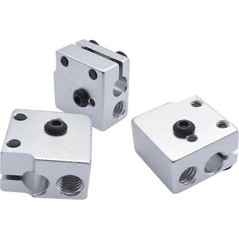 Lot de 3 pièces pour imprimante 3D E3D : bloc chauffant Volcano et chaussette en silicone pour Sidewinder X1/X2 Genius Pro (1/5)