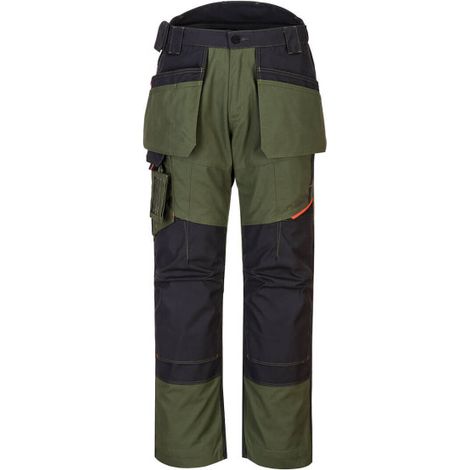 Pantalón Holster Wx3 Color: Verde Oliva Talla 42 - Portwest