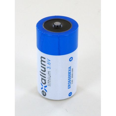 Pile Lithium 3.6V 8.5Ah Exalium ER26500EXA