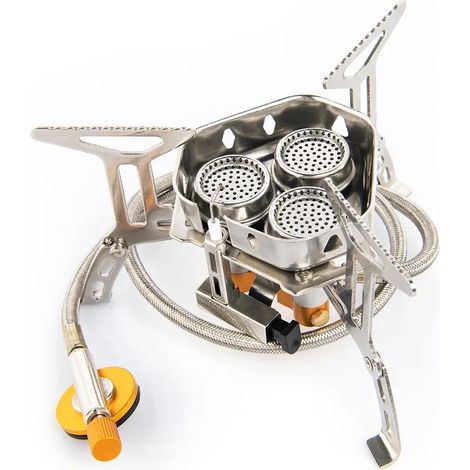 Réchaud à gaz portable Widesea Camping Tourist Burner Big Power, ustensiles de cuisine, fourneau, barbecue de pique-nique, fournitures touristiques pour les loisirs de plein air, réchauds de cuisine p (1/4)