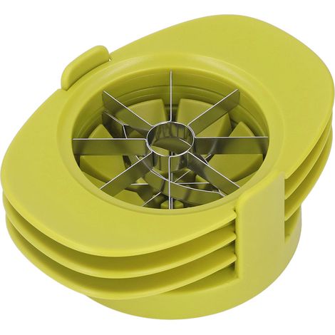 Ensemble de coupe-fruits avec base en acier inoxydable : coupe-mangue, vide-pomme, séparateur de tomates pour la cuisine