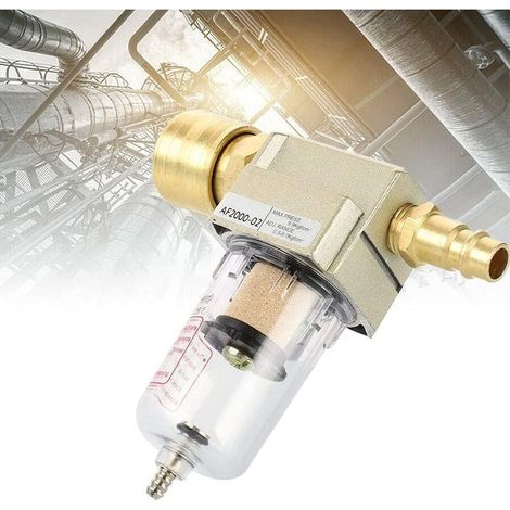 Druckluft-Wasserabscheider, 1/4"-Druckluftreglerfilter, Kompressorreglerfilter, für Kompressorfilter (1/5)